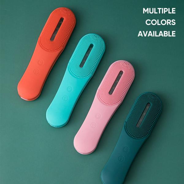 Силикон поры личной кожи щетки чистки стороны 2 In1 глубокий очищая лицевую щетку