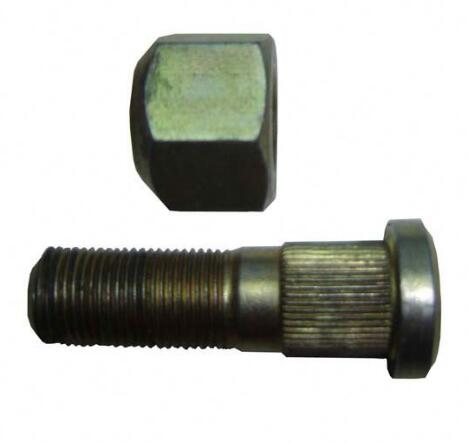 ASME B18.6.3 Hex Head Bolt Heavy Truck / Car Wheel Bolts M6 - M100 Size
