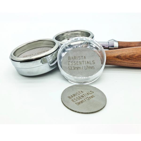 Taille personnalisée Filtre à café en acier inoxydable Taille 58 mm Maillage Surface de thé Le lait stocké