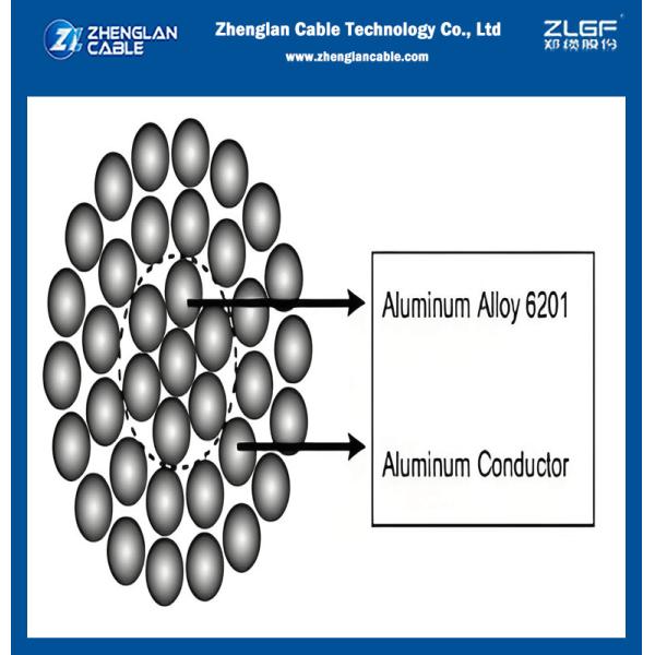 Aluminium Conductor Alloy Reinforced ACAR 250MCM For Overhead Bare Transmission Or Primary And Secondary Distribution