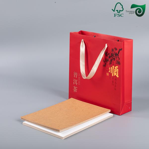 175gsm 200gsm White Top Liner Paper For Tissue Converting White Kraft Liner Paper FSC