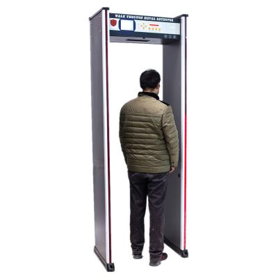 600S 5.7 LCD 6 Zone Archway Metal Detector For Military Site