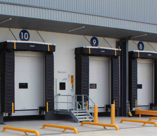 Простая установка ПВХ Док дверной крышкой, обеспечивающей защиту от элементов