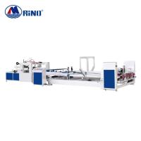 Máquina automática acanalada de Gluer de la carpeta del cartón