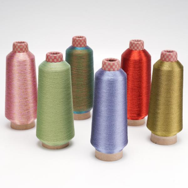 Mx Type Polyester Metallic Lurex Yarn For Embroidery M/Mxh/Ms Metal Thread