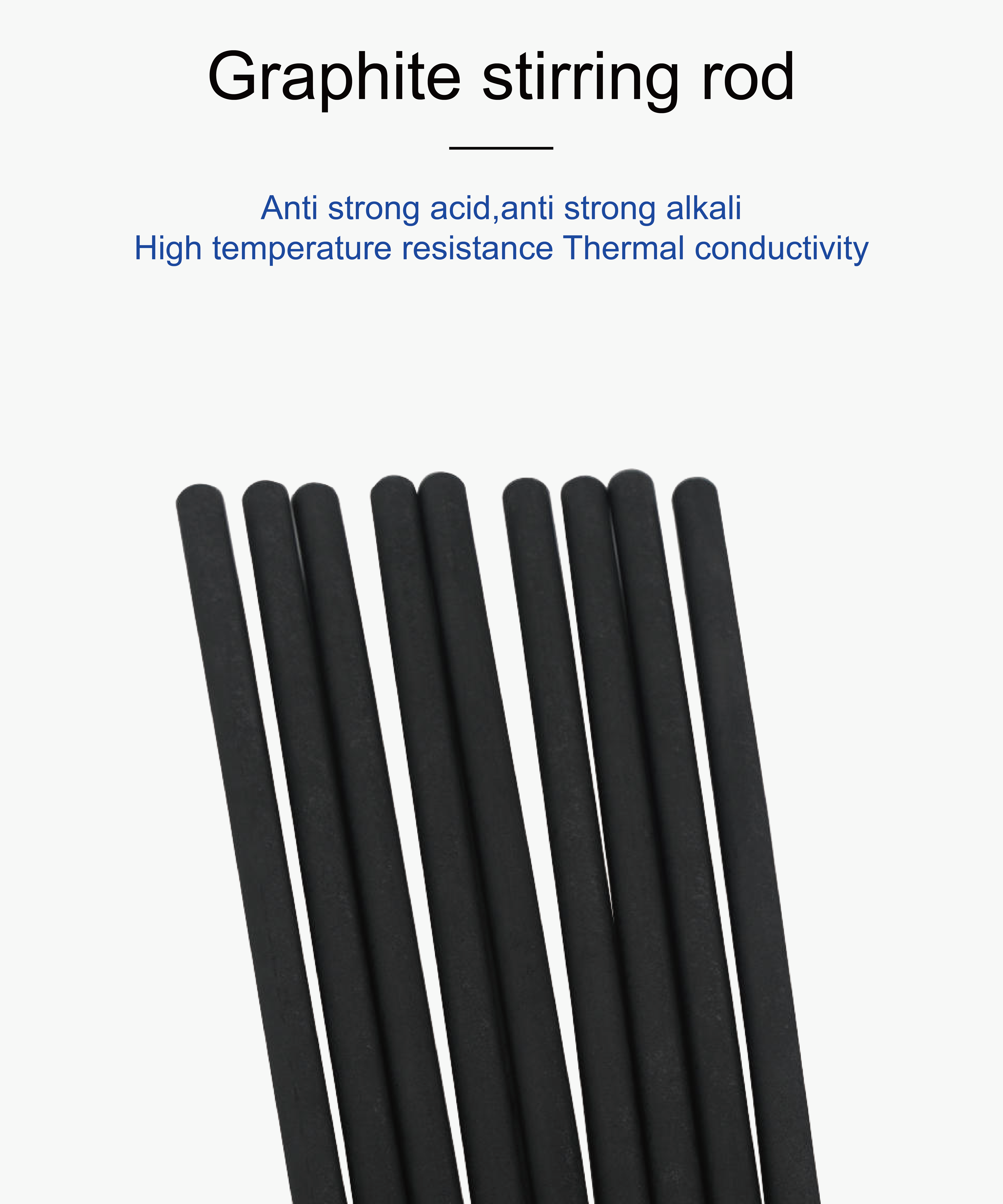 High Quality Graphite Stirring Rod