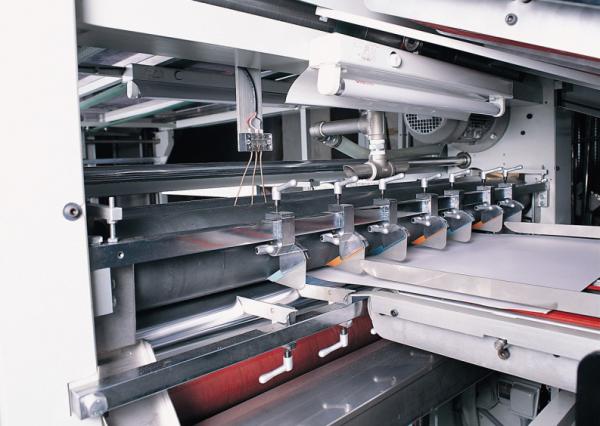 Máquina de laminação de placa alimentadora de borda de avanço ISO de alta velocidade