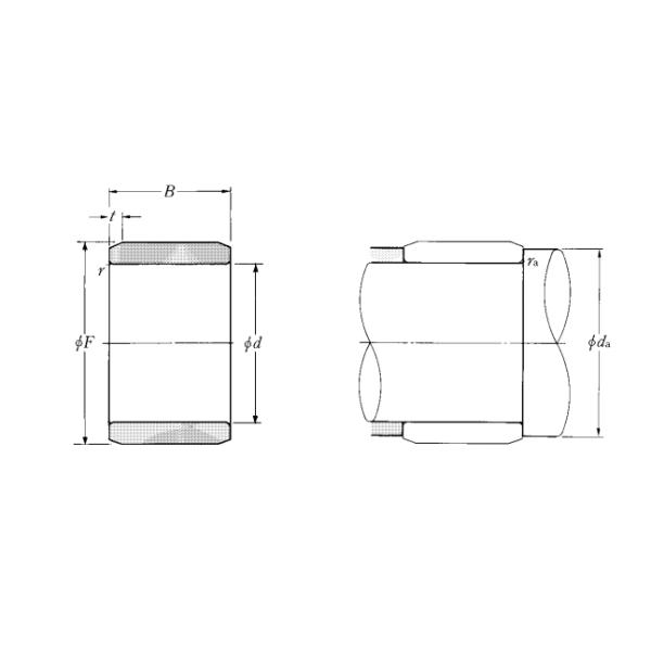 IR Series Inner Rings Drawn Cup Needle Bearing