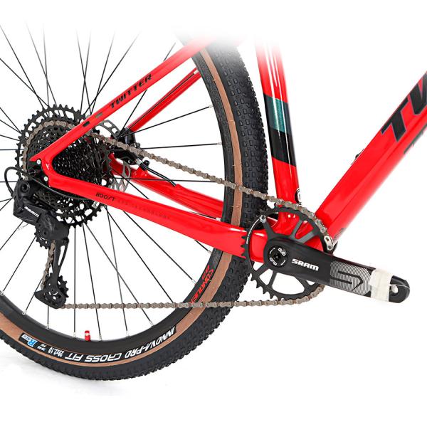 SRAM SX 12 Speed Carbon Fiber Mountain Bike , 27.5 Inch Mountain Bike Thru Axle 148mm