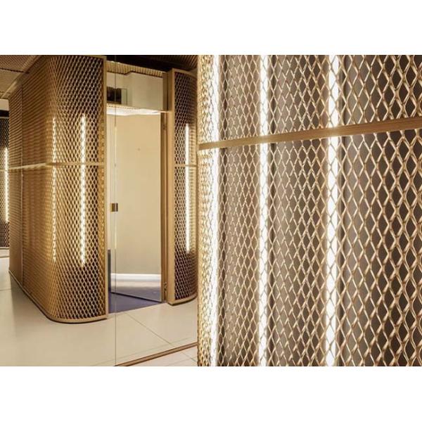 Алюминиевый алмаз толщина 0,8 мм расширенный металлический дизайн внутренней декорации стен