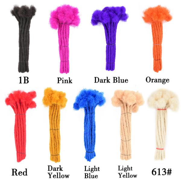 Permanent Faux Locs Crochet Box Easy Braids Dreadlocks Hair Extensions for Black People