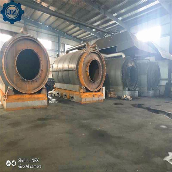 neumático de la basura de la planta de 30t 30 Ton Fully Continuous Tyre Pyrolysis a la máquina de gasolina y aceite