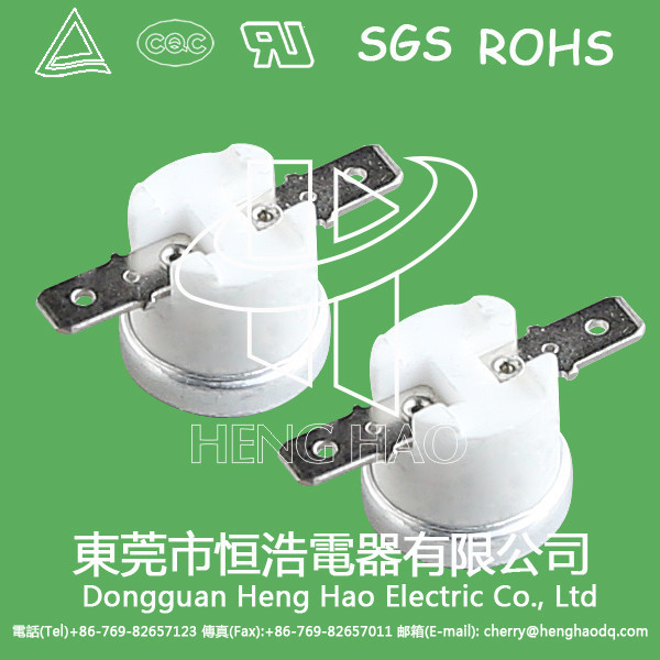 КСД301 мини биметаллический термальный переключатель, вырез восходящего потока т