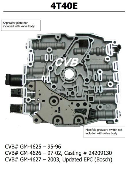 Auto Transmission 4T40E sdenoid valve body good quality used original parts