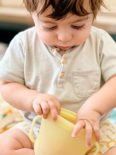 Food Grade Silicone Children'S Snack Cup Food Preservation Cup Baby Breast Milk Preservation Silicone Storage Bag