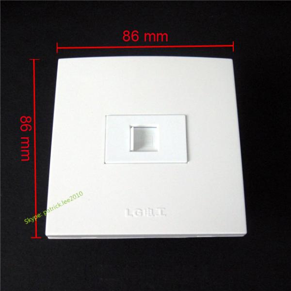 Nice Design White RJ45 Socket Wall Panel Connector Factory Original Cheap Price