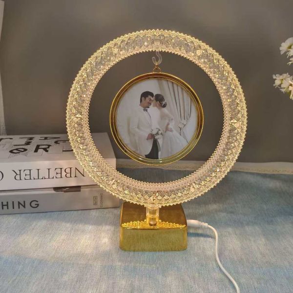 Sublimation LED Photo Frame Blanks Birthday Wedding Gift Customized Photo Frame Personalised Night Light