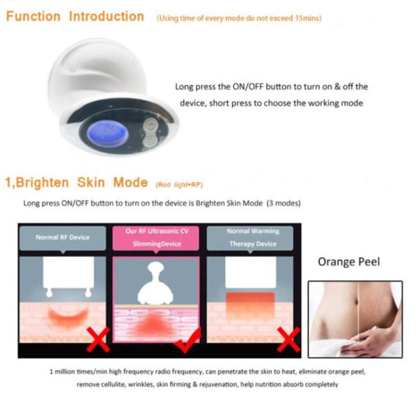 Leg Belly Fat Anti Cellulite Massager Body Slimming Massager Vacuum