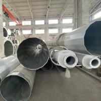 Q355B Q355 Polygonal High Mast Hot Dip Galvanized Telecommunication Steel High Mast Poles