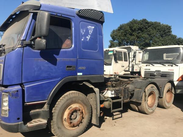                  Used 100% Original Sweden Volvo Tractor Truck FM12, Secondhand Volvo FM12 Trailer Head on Sale             