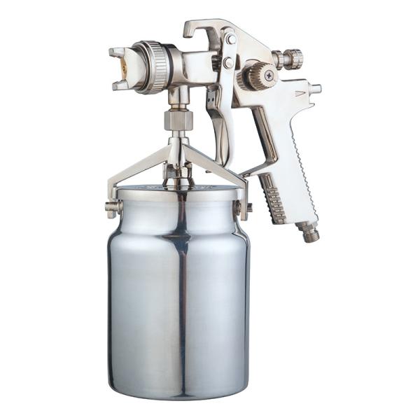 PRO HVLP Air Suction Feed Car Vehicle Paint Spray Gun 1.7mm Nozzle 1000cc Pot Environmental Type