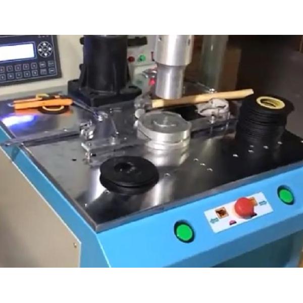 3 Pcs/Min Ultrasonic Welding Machine Oil Filter Making PLCS-1