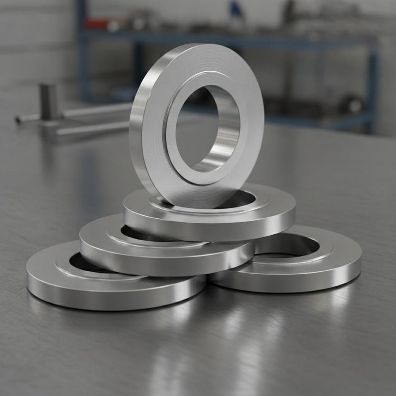 X2CrNiN18-10 1.4311 Stainless Steel Lap Joint Flange EN 10222-5 Forged Lap Joint Flange