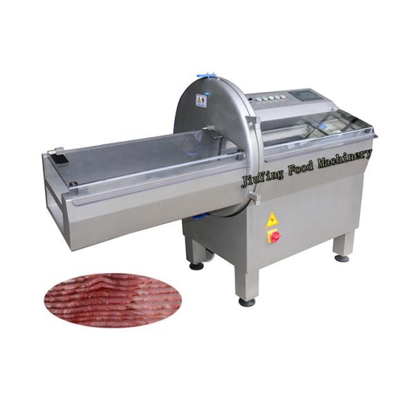Sausage Meat Processing Machine / Automatic Meat Slicer Shredder With Video