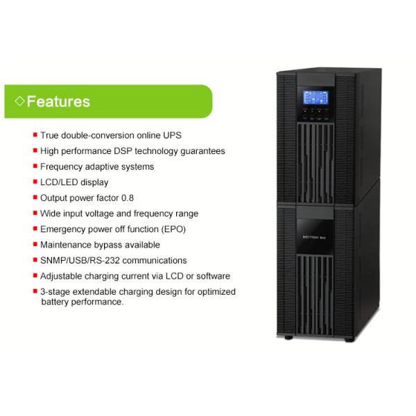 Блок UPS компьютерной комнаты электропитания UPS 6KVA 4800Watts 220V 110V