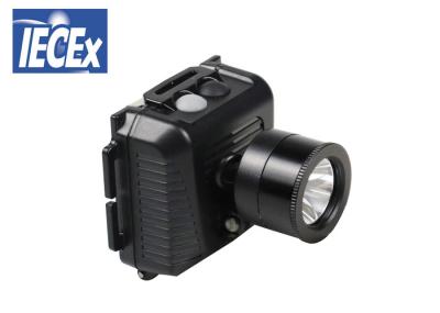 Professional Waterproof Rechargeable Headlamp 130m Lighting Distance For Zone 1 Zone 2