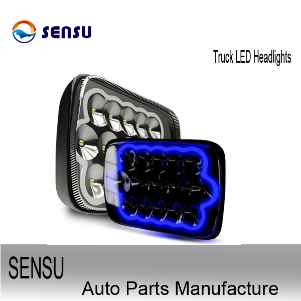 IATF 16949 LED Truck Headlights Red Shines Bright Samples Avaliable