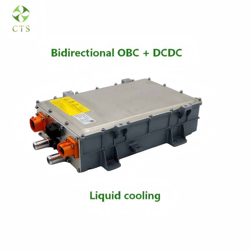 IP67 6.6kW Bidirectional On Board Charger with Integrated 3kW DC DC Converter for EV
