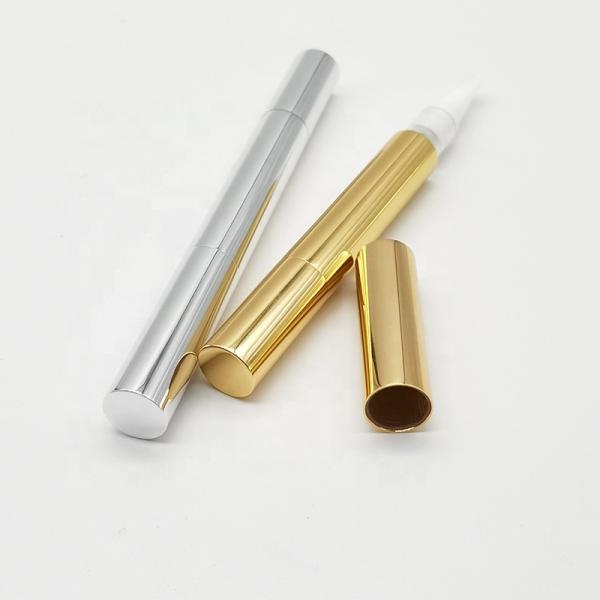 2ML Twist Cosmetic Container Cuticle Nail Oil Empty Aluminium Twist up Lip Gloss Pen Packaging