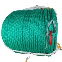 Mar profundo quadrado Marine Polypropylene Rope de 8 costas 48mm com de grande resistência