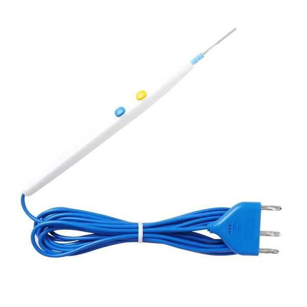 Personnaliser la haute fréquence 3 broches Plug Disposable ESU crayon câble électrosurgical crayon fil fil couteau électrique