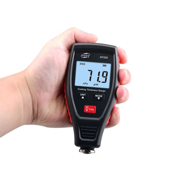 GT233,GT235 Coating Thickness Gauge with 0~1800um Measurement Range, Automatic Substrate Identification, and Portable Design