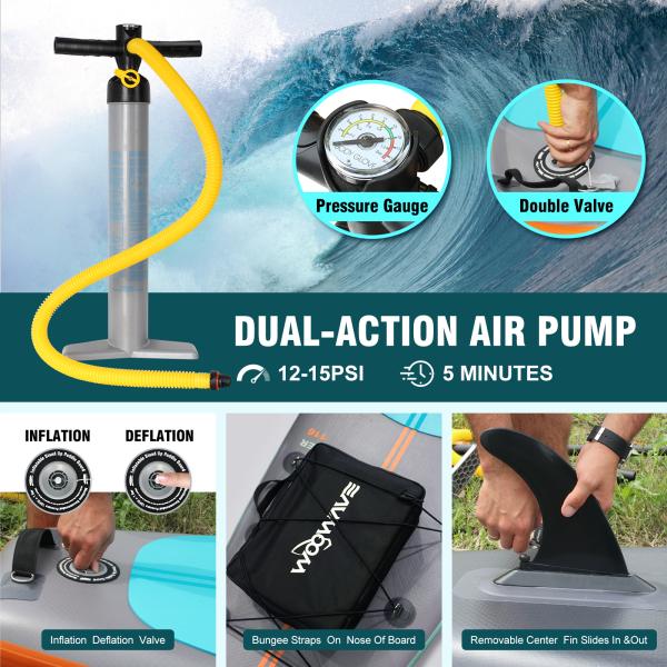 Upgrade Your Lakes Rivers Surfing Experience with Woowave 11'6