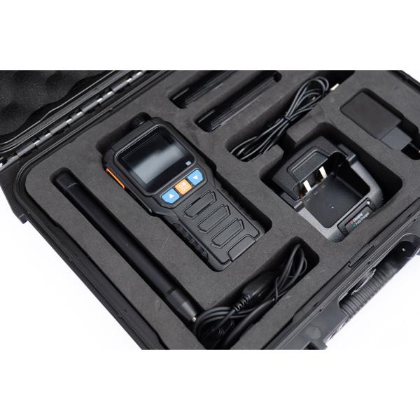 Handheld Drone Detection 2km Range 70-6200MHz Dual-mode Drone Detector with Super Early Warning and Watch Wide Range of Detection Models Full Frequency Band Coverage