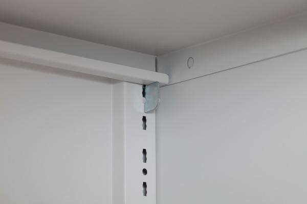 Arquivo de vidro Lockable de aço da porta do armazenamento da roupa