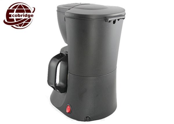 Custom Black Home Coffee Machines 600W 0.6L Drip Electrical With 50-60Hz
