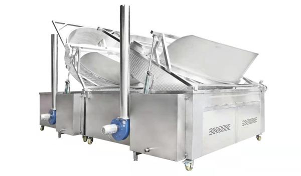 Kitchen Snack Food Automatic Frying Machine Commercial Production Line