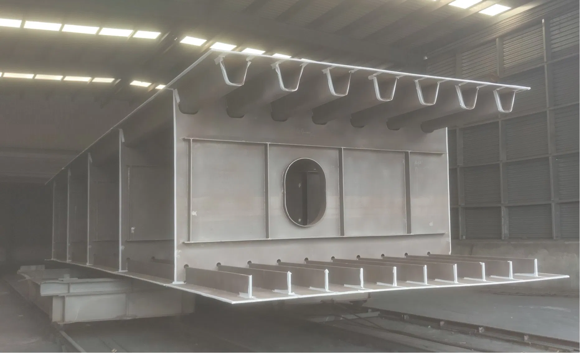 Welded H-Beam, Custom Welded H Section Steel for Steel Structure Workshop