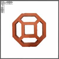 Placage non vitré et Clay Hollow Bricks For Construction de brique rouge