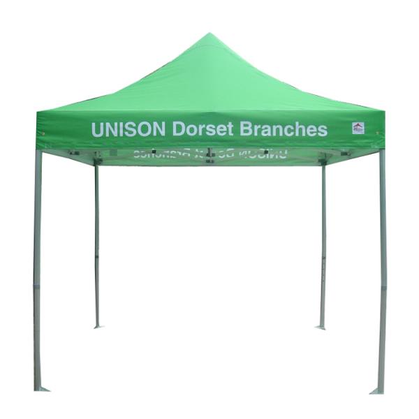 Economic Gazebo Folding Tent , Pop Up Gazebo Tent 10x10 Corrosion Resistance