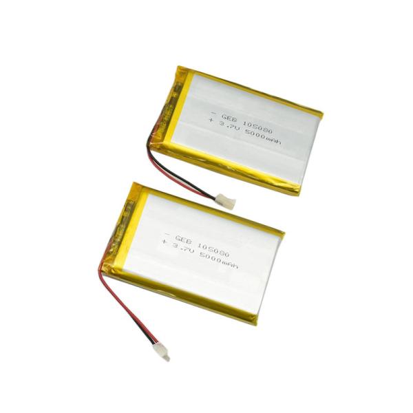 константа клетки настоящее 1C полимера лития 3.7V 5000mAh 105080