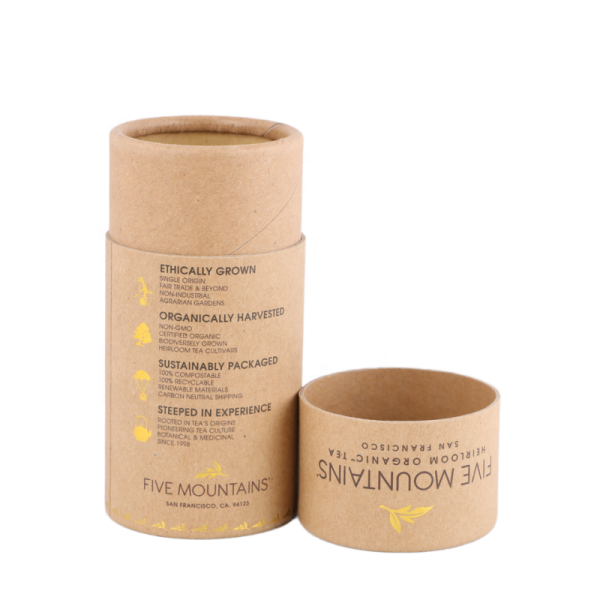Eco-Friendly Push up Lip Balm Deodorant Cylinder Container 5g/10g Cardboard Oil-Resistant Paper Tube