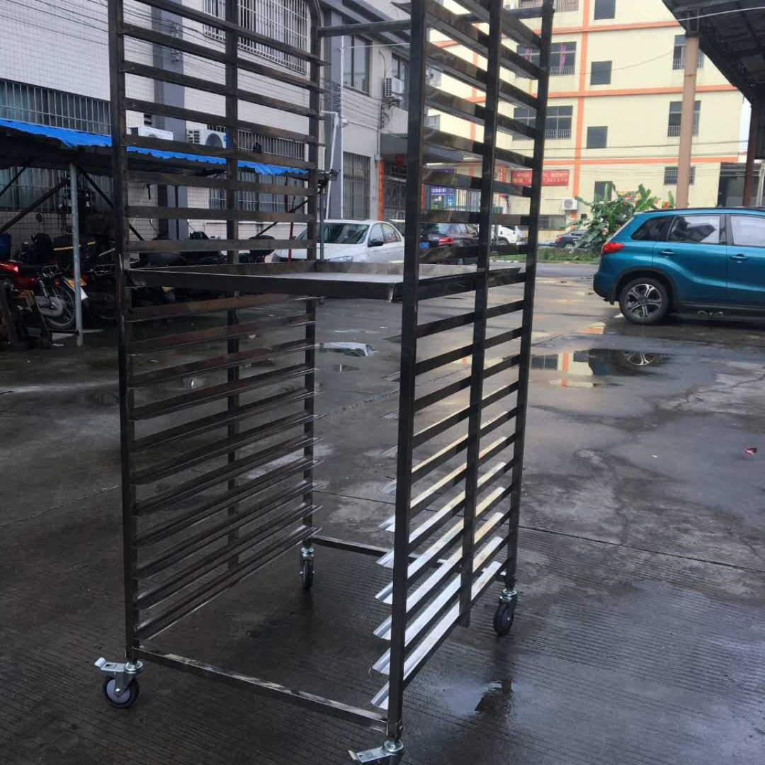 Customizable 10-40 Layer Stainless Steel Rack Trolley with Detachable Trays and OEM ODM Customization