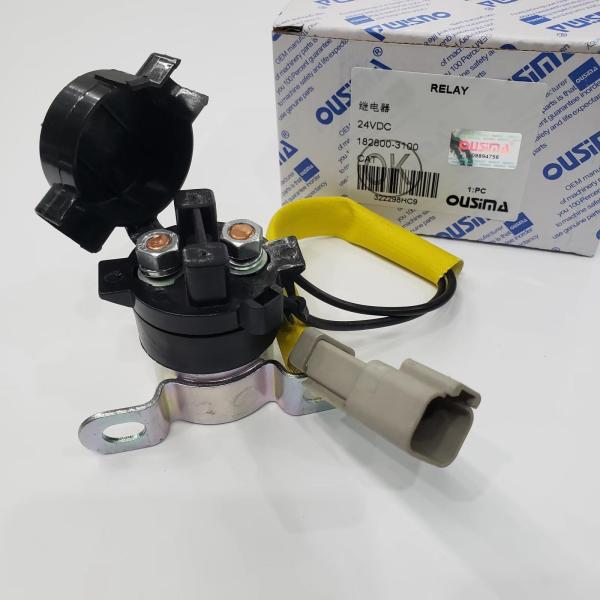 OUSIMA 182800-3100 Heater Relay Switch For CAT Caterpillar Swhich Aseembly 1828003100