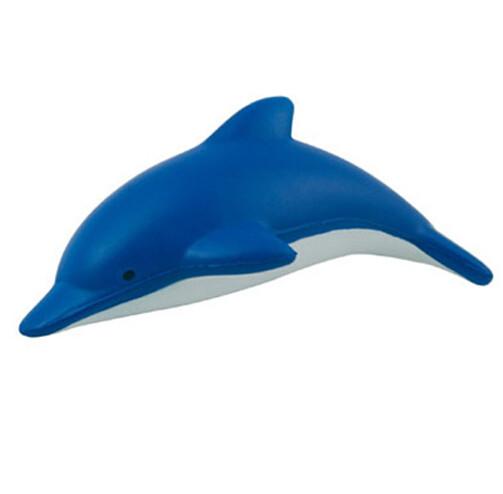 New promotion gift creative product dolphin shape Relief Stress Ball customed logo