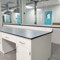 Banco de parede de laboratório resistente a alcalinos Resina fenólica Mesa de trabalho W750*H850mm